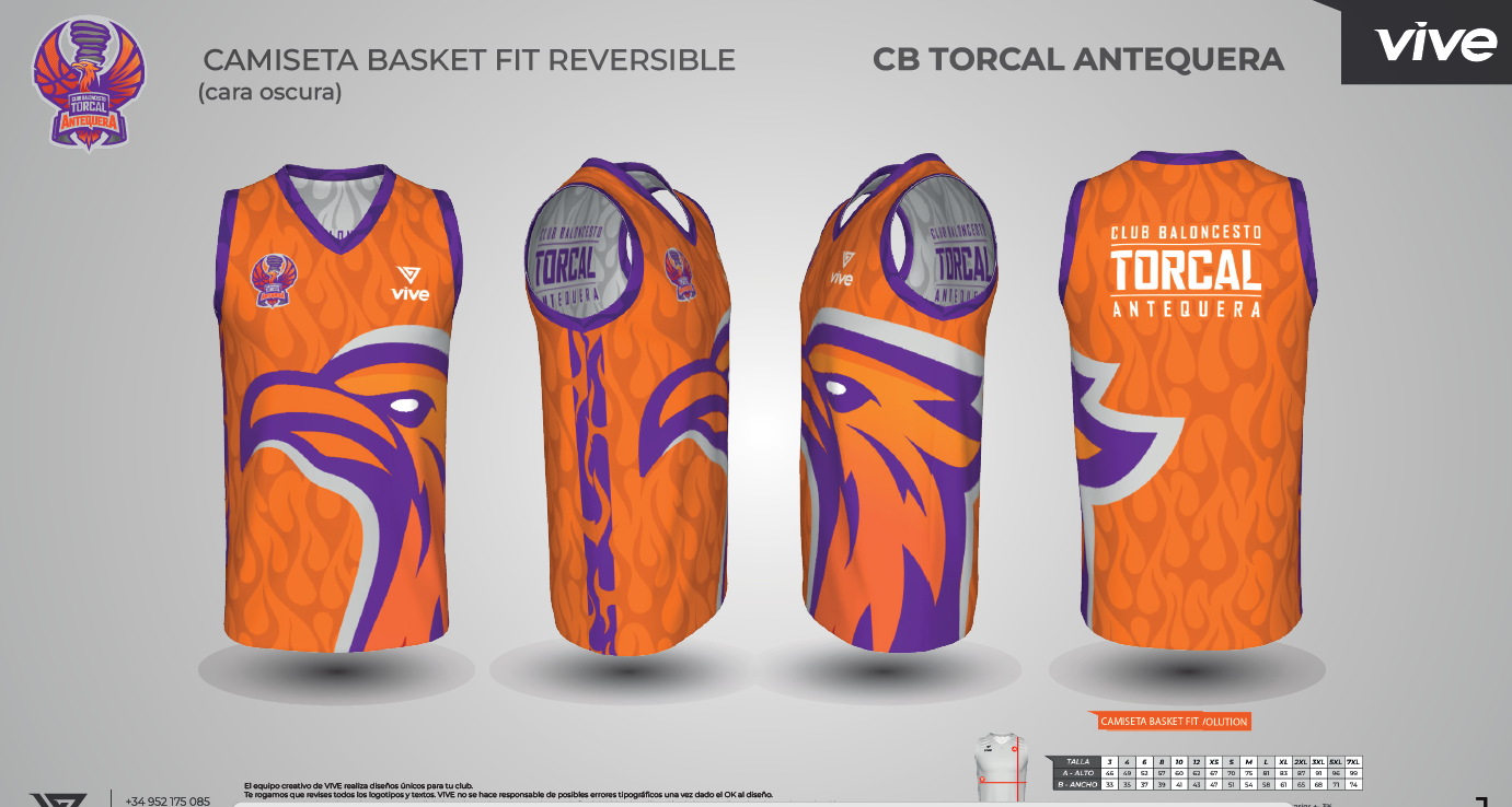 Camiseta reversible CB Torcal